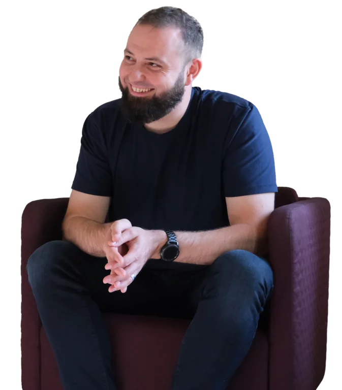 Sebastian hört zu.